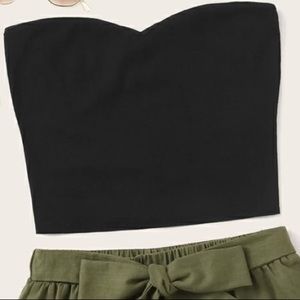 Black tube top